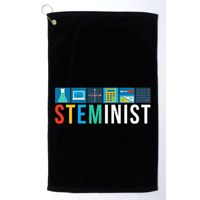 Steminist Science Technology Engineering Math Stem Golf Towel