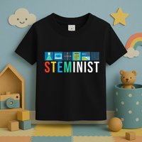 Steminist Science Technology Engineering Math Stem Toddler T-Shirt