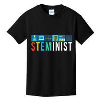 Steminist Science Technology Engineering Math Stem Kids T-Shirt
