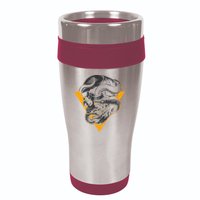 Skull Snake Triangle Graphic Design 16oz Travel Tumbler