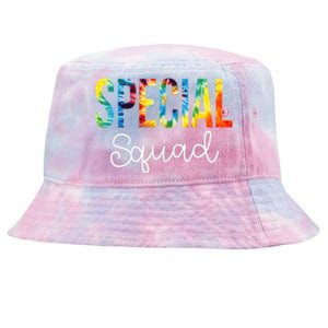 Special Squad Tie Dye Appreciation Day Hello Back To School Tie-Dyed Bucket Hat