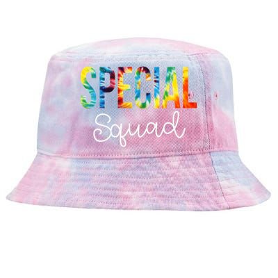 Special Squad Tie Dye Appreciation Day Hello Back To School Tie-Dyed Bucket Hat