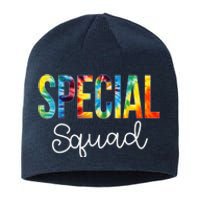 Special Squad Tie Dye Appreciation Day Hello Back To School Sustainable Beanie