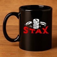 Stax 11oz C Handle Ceramic Mug