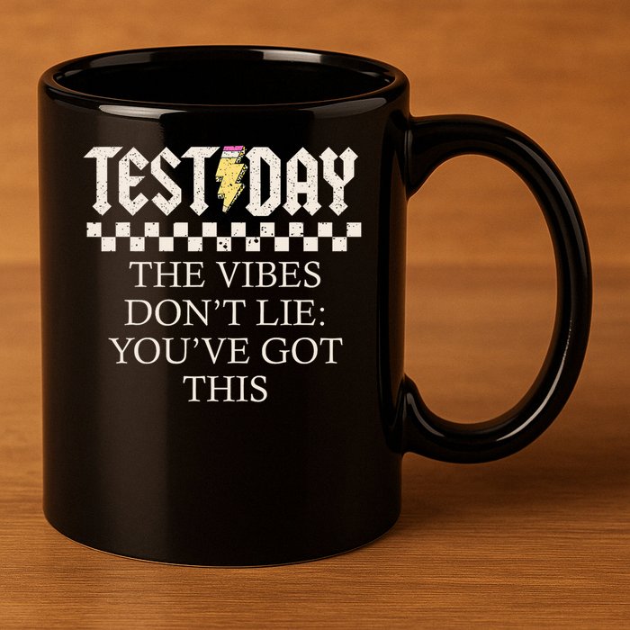 Staar State Testing Day Motivation Dont Lie You've Got This 11oz C Handle Ceramic Mug