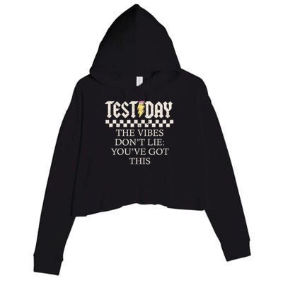 Staar State Testing Day Motivation Dont Lie You've Got This Crop Fleece Hoodie