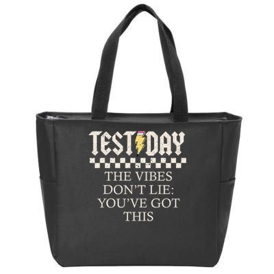 Staar State Testing Day Motivation Dont Lie You've Got This Zip Tote Bag