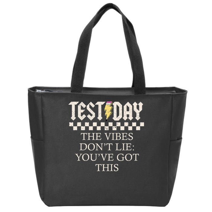 Staar State Testing Day Motivation Dont Lie You've Got This Zip Tote Bag