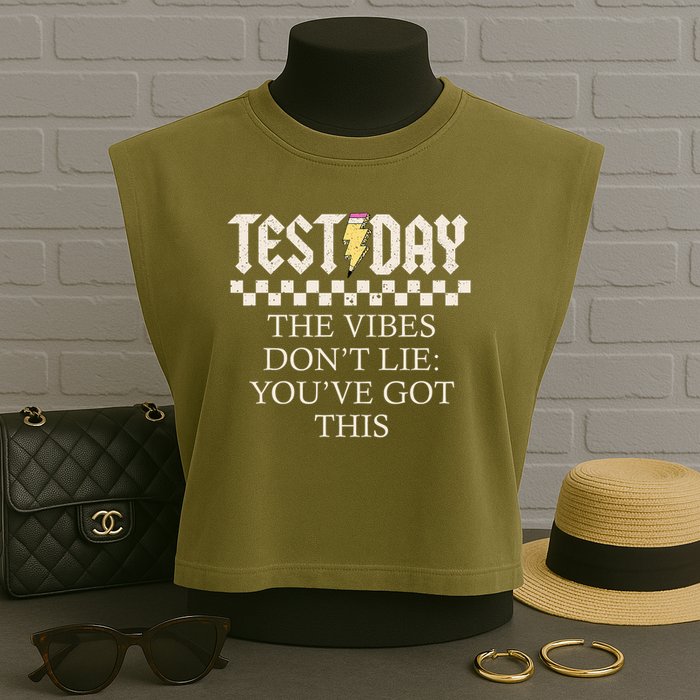 Staar State Testing Day Motivation Dont Lie You've Got This Garment-Dyed Women's Muscle Tee