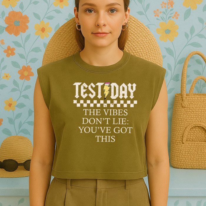 Staar State Testing Day Motivation Dont Lie You've Got This Garment-Dyed Women's Muscle Tee