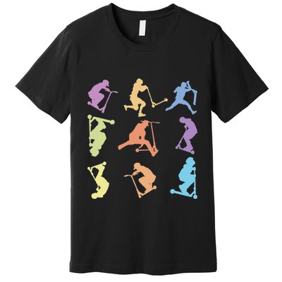 Stunt Scooter Tricks Premium T-Shirt