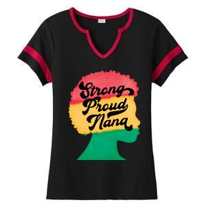 StrongProudNana Ladies Halftime Notch Neck Tee