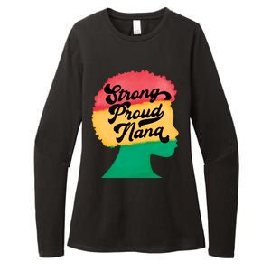 StrongProudNana Womens CVC Long Sleeve Shirt