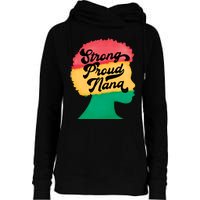 StrongProudNana Womens Funnel Neck Pullover Hood