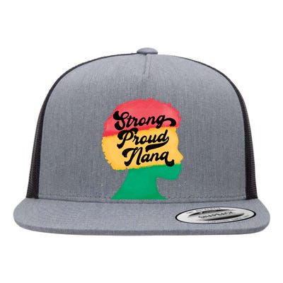 StrongProudNana Flat Bill Trucker Hat