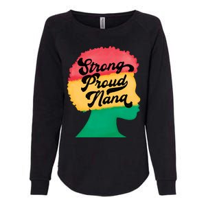 StrongProudNana Womens California Wash Sweatshirt