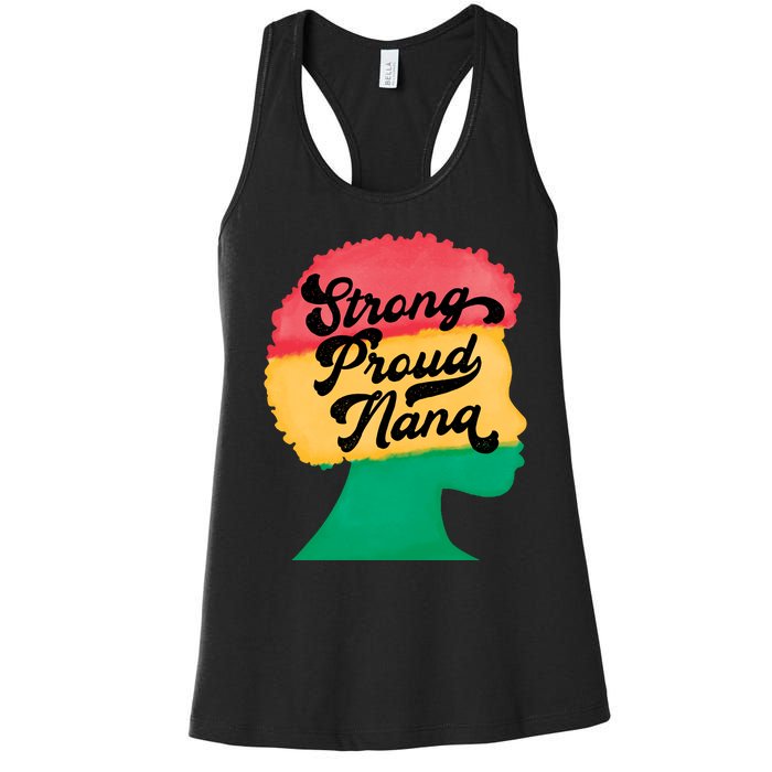 StrongProudNana Women's Racerback Tank