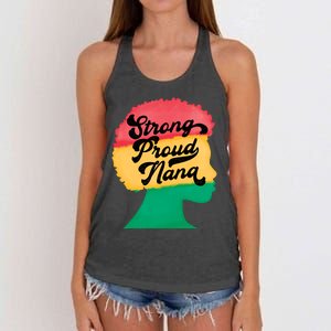 StrongProudNana Women's Knotted Racerback Tank