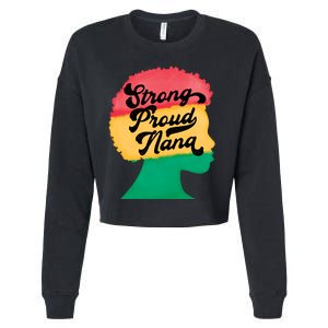 StrongProudNana Cropped Pullover Crew