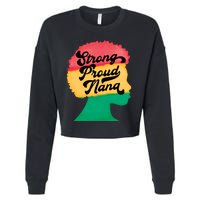 StrongProudNana Cropped Pullover Crew