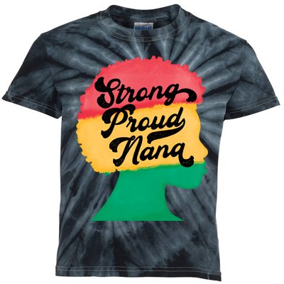 StrongProudNana Kids Tie-Dye T-Shirt