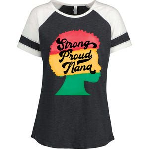 StrongProudNana Enza Ladies Jersey Colorblock Tee