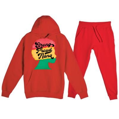 StrongProudNana Premium Hooded Sweatsuit Set