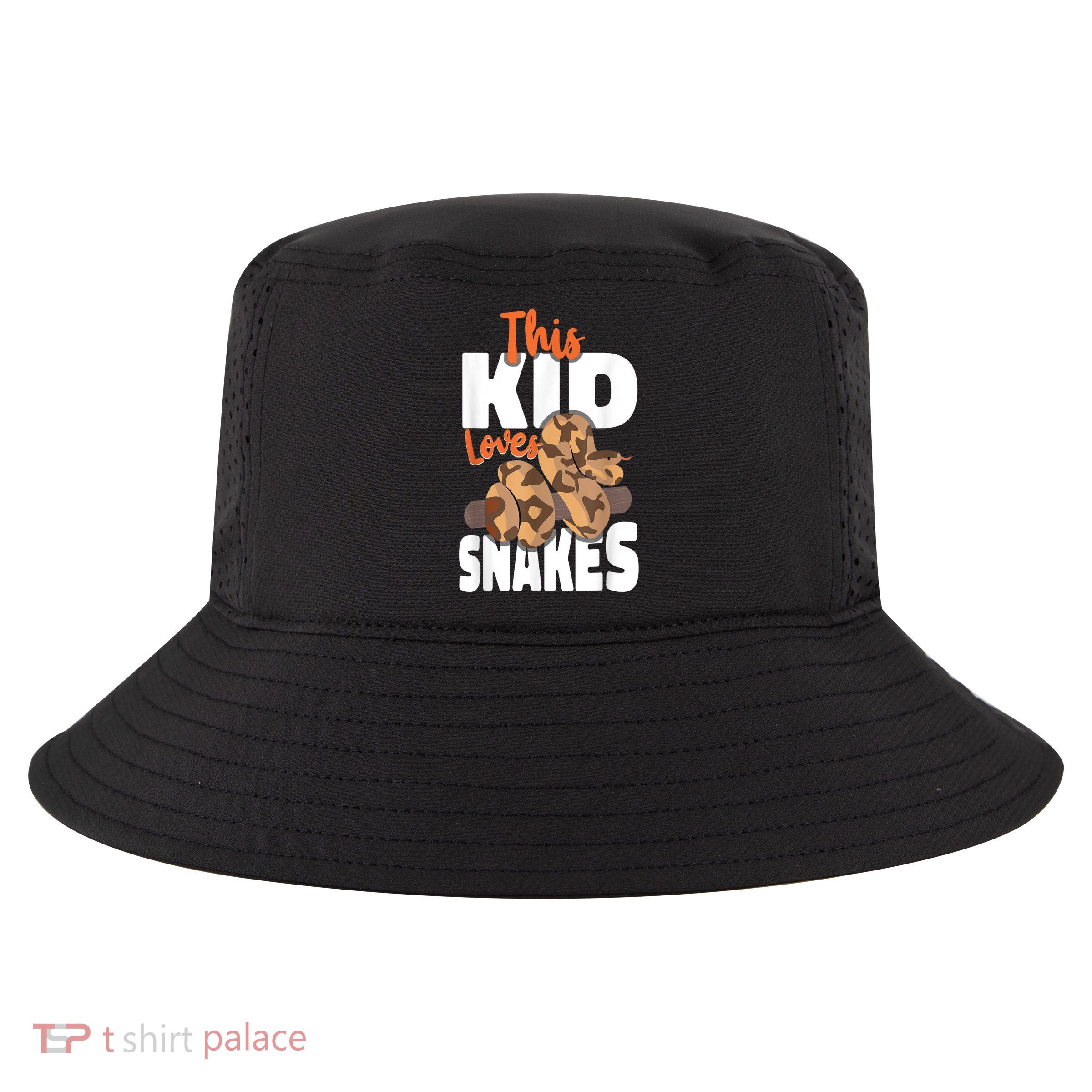 Snake Serpent This Kids Loves Snakes Cool Comfort Performance Bucket Hat
