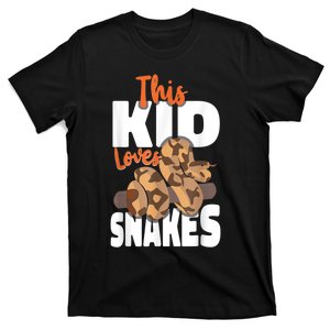 Snake Serpent This Kids Loves Snakes T-Shirt