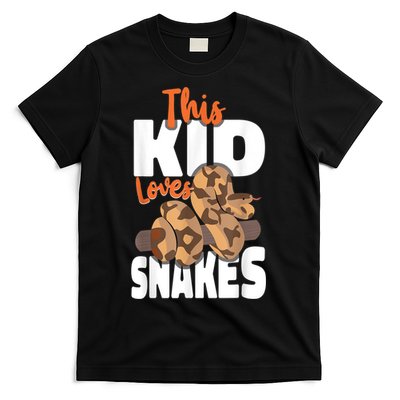 Snake Serpent This Kids Loves Snakes T-Shirt