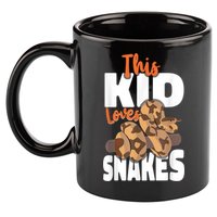Snake Serpent This Kids Loves Snakes 11oz C Handle Ceramic Mug