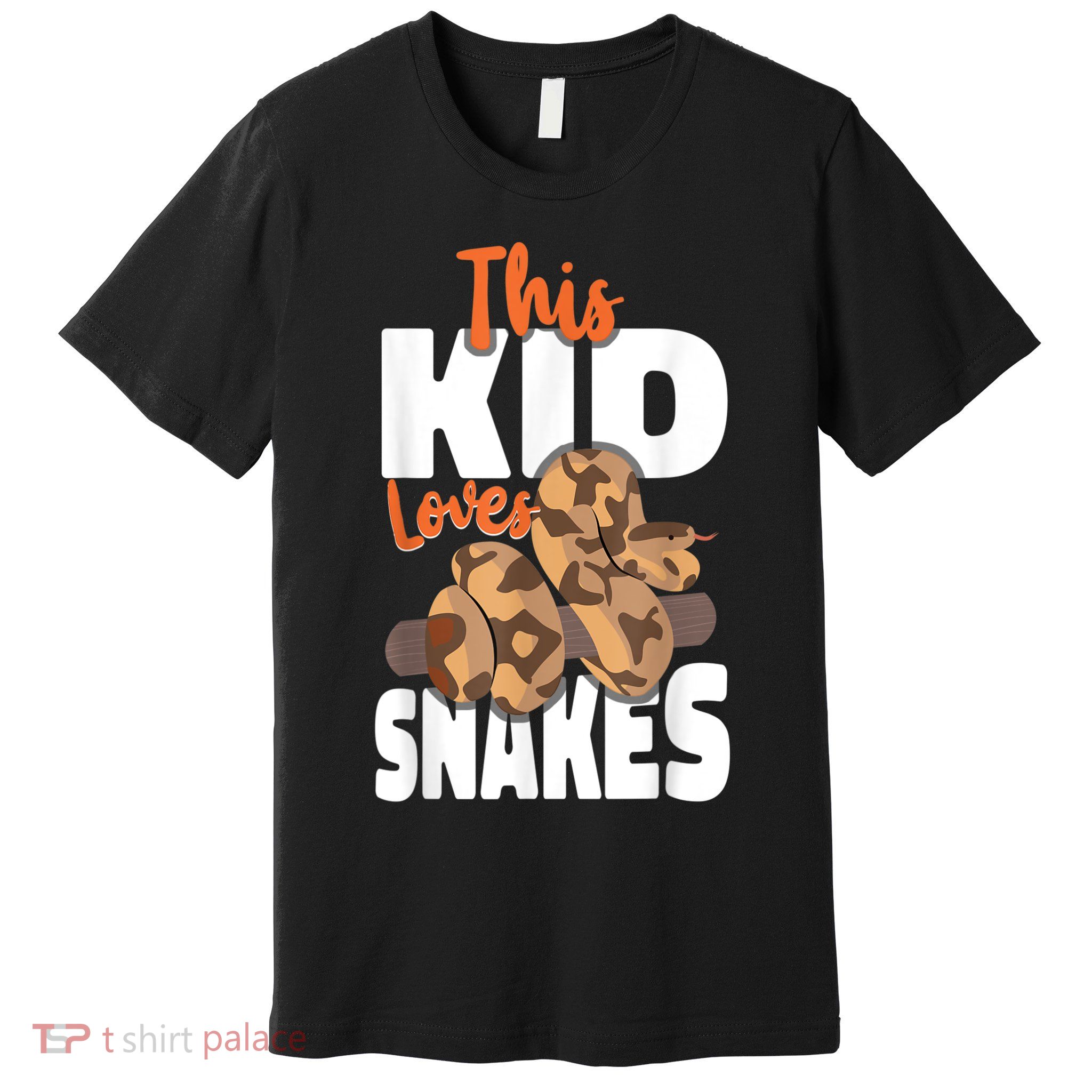 Snake Serpent This Kids Loves Snakes Premium T-Shirt