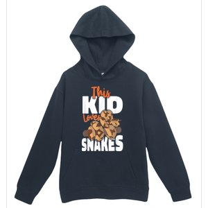 Snake Serpent This Kids Loves Snakes Urban Pullover Hoodie