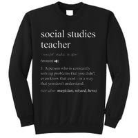 Social Studies Teacher Sweatshirt