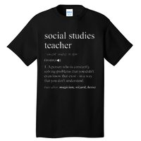 Social Studies Teacher Tall T-Shirt