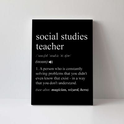 Social Studies Teacher Canvas