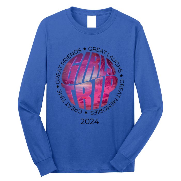 Suned Sisters: Trip 2024 Beach Edition Great Gift Long Sleeve Shirt