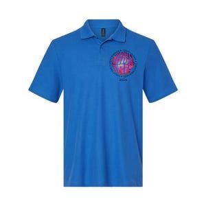 Suned Sisters: Trip 2024 Beach Edition Great Gift Softstyle Adult Sport Polo