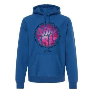 Suned Sisters: Trip 2024 Beach Edition Great Gift Premium Hoodie