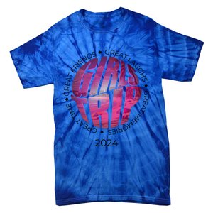 Suned Sisters: Trip 2024 Beach Edition Great Gift Tie-Dye T-Shirt