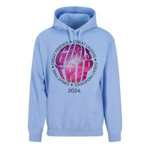 Suned Sisters: Trip 2024 Beach Edition Great Gift Unisex Surf Hoodie