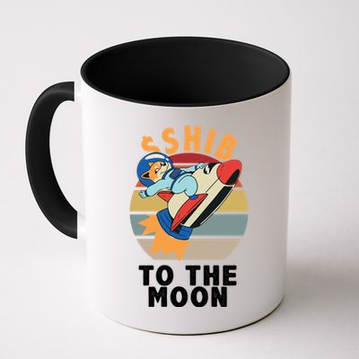 Shiba, Shib To The Moon Mug