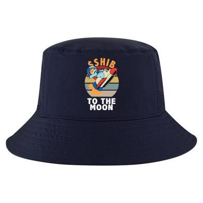 Shiba, Shib To The Moon Cool Comfort Performance Bucket Hat