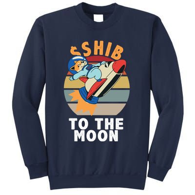 Shiba, Shib To The Moon Sweatshirt