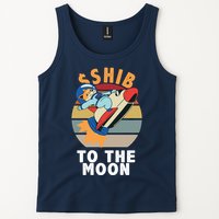 Shiba, Shib To The Moon Tank Top