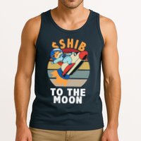 Shiba, Shib To The Moon Tank Top