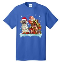 Santa Shih Tzu Funny Santa Gnome Snow Xmas Dog Lover Gift Tall T-Shirt