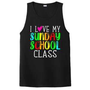 Sunday School Teacher I Love My Class Church Jesus Bible Gift PosiCharge Competitor Tank