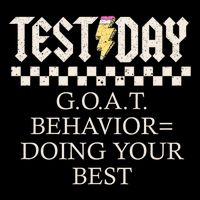 Staar State Testing Day Motivation Behavior Doing Your Best Drawstring Bag