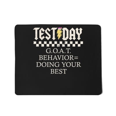 Staar State Testing Day Motivation Behavior Doing Your Best Mousepad